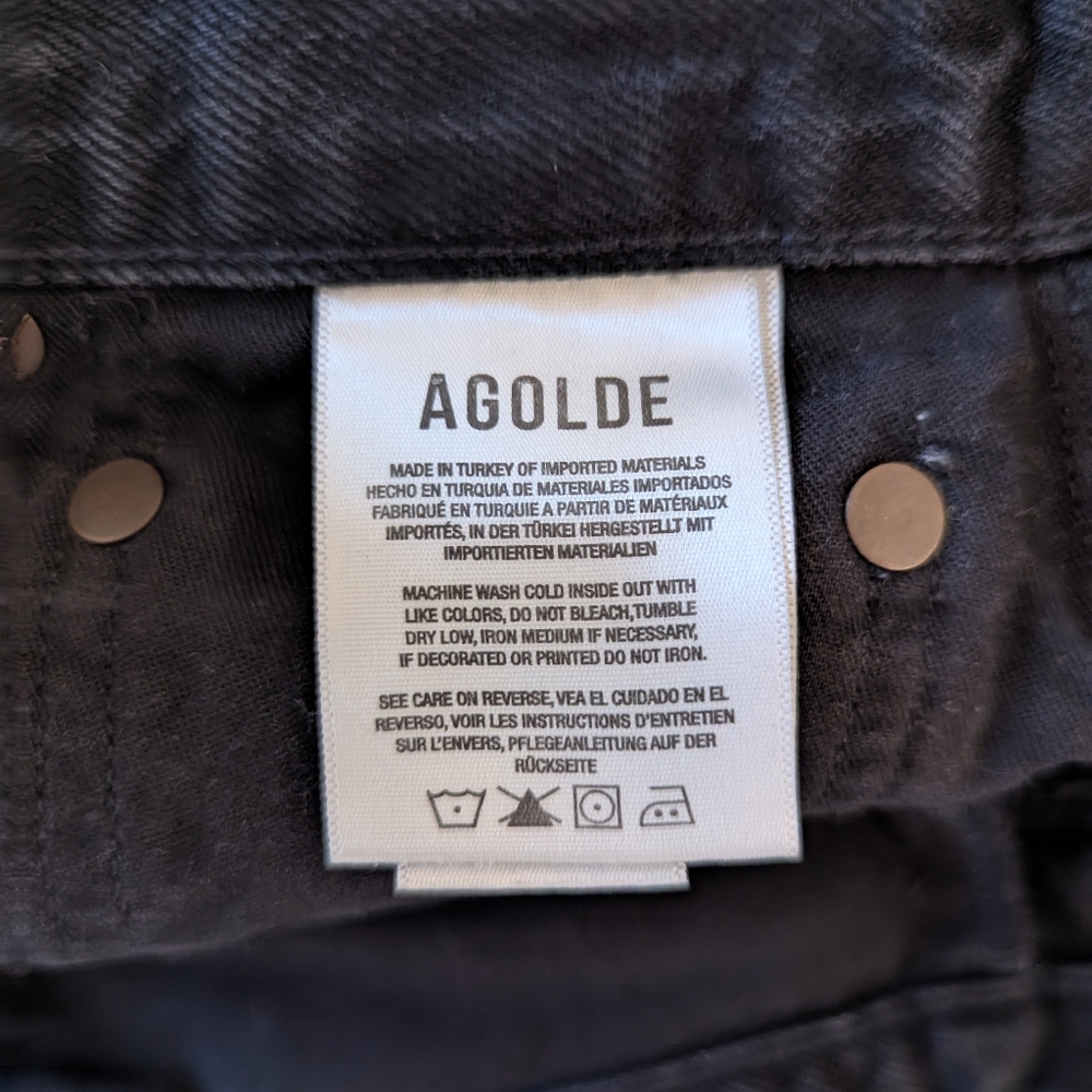 Agolde Parker Shorts - Picture 5 of 9